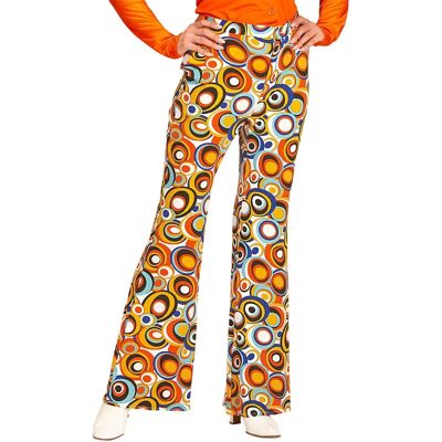 Widmann Multicolored 70s Disco Pants - S-M Female Widmann Multicolored 70s Disco Pants - S-M Female