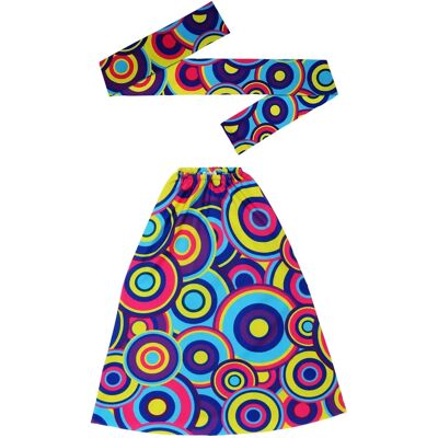 My Other Me Volwassenen 70s Bubbels Hoofdband en Leggings Set - Kostuumaccessoires My Other Me Volwassenen 70s Bubbels Hoofdband en Leggings Set - Kostuumaccessoires