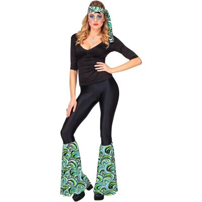 Kit fascia e leggings onde anni '70 - Costume Kit fascia e leggings onde anni '70 - Costume