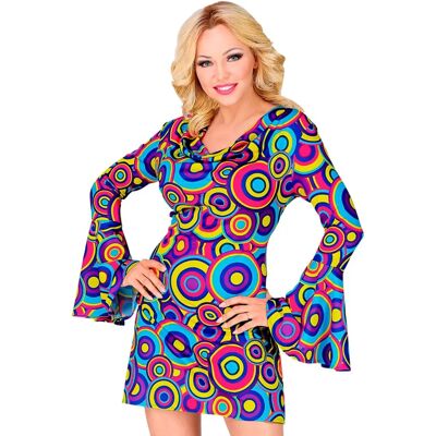 Robe Bubbles Bleues Style Années 70 de Widmann - Robe Robe Bubbles Bleues Style Années 70 de Widmann - Robe