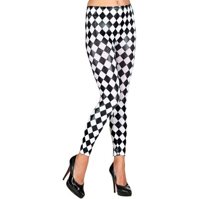 Widmann rutiga leggings i svart och vitt - Leggings Widmann rutiga leggings i svart och vitt - Leggings