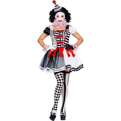 e-Carnavalskleding.nl Costume de harlequin pour dames de luxe - costume e-Carnavalskleding.nl Costume de harlequin pour dames de luxe - costume