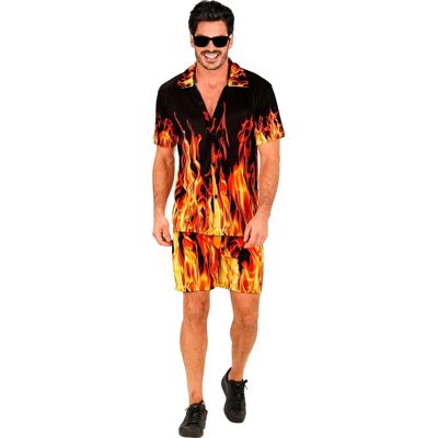 e-Carnavalskleding.nl Zomer Party Flames Set e-Carnavalskleding.nl Zomer Party Flames Set