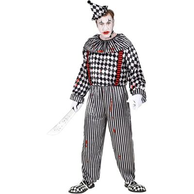 Costume de clown vintage e-Carnavalskleding.nl pour adultes Costume de clown vintage e-Carnavalskleding.nl pour adultes