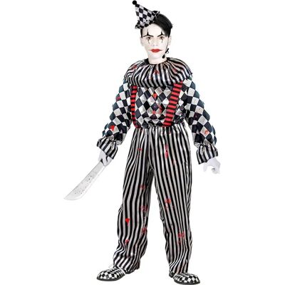 Finidi 116 cm vintage clownkostym för pojkar - Kostym Finidi 116 cm vintage clownkostym för pojkar - Kostym
