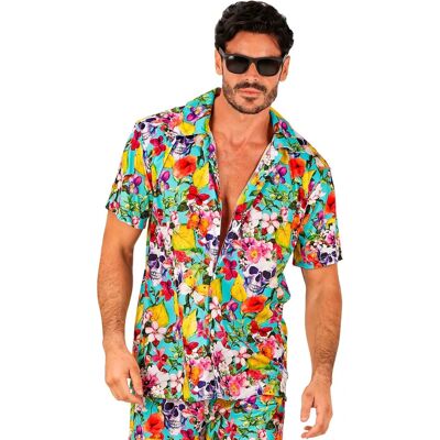 e-Carnavalskleding.nl Nyári partying koponyákkal - Party Shirt e-Carnavalskleding.nl Nyári partying koponyákkal - Party Shirt