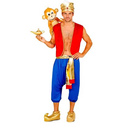 Widmann Aladdin Costume - Vest, Pants, Sash, Turban - Costumes.com Widmann Aladdin Costume - Vest, Pants, Sash, Turban - Costumes.com