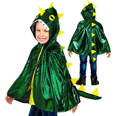WIDMANN Grüner Drache Kinderkostüm - Kapuzencape WIDMANN Grüner Drache Kinderkostüm - Kapuzencape