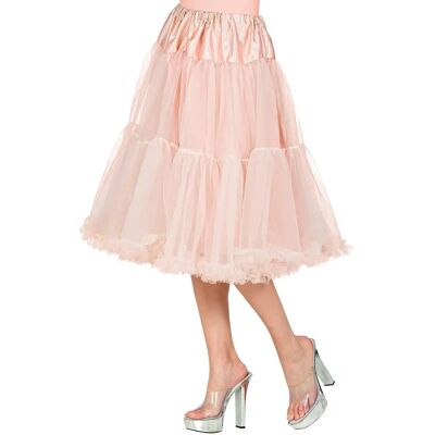 Gammal rosa polyester tylskjørt - One Size för vuxna Gammal rosa polyester tylskjørt - One Size för vuxna