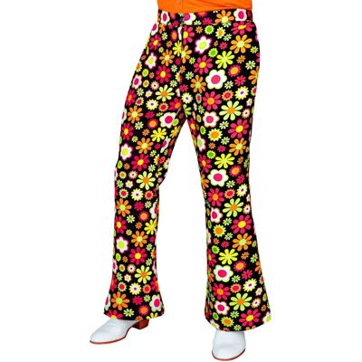 Pantaloni floreali anni 70 di Feestbazaar - Pantaloni Pantaloni floreali anni 70 di Feestbazaar - Pantaloni