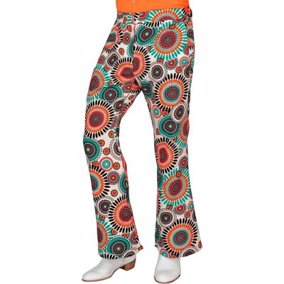Pantalon vintage des années 70 de Widmann - Coloré Pantalon vintage des années 70 de Widmann - Coloré