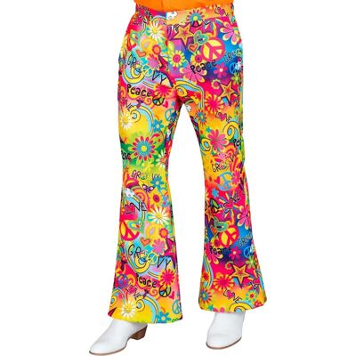 Pantalon années 70 Love&Peace S/M - Pantalon Pantalon années 70 Love&Peace S/M - Pantalon