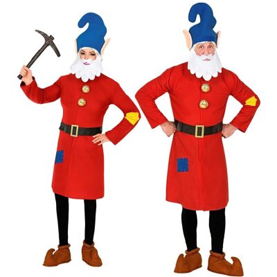 WIDMANN Gnome Costume - Red Adult XL 54/60 WIDMANN Gnome Costume - Red Adult XL 54/60