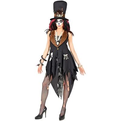 Widmann Voodoo Priestess Costume - Black L for Women Widmann Voodoo Priestess Costume - Black L for Women