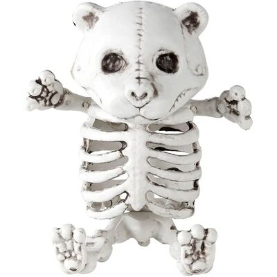 Widmann Ours Squelette 15cm - Décoration Halloween - Publicité Widmann Ours Squelette 15cm - Décoration Halloween - Publicité
