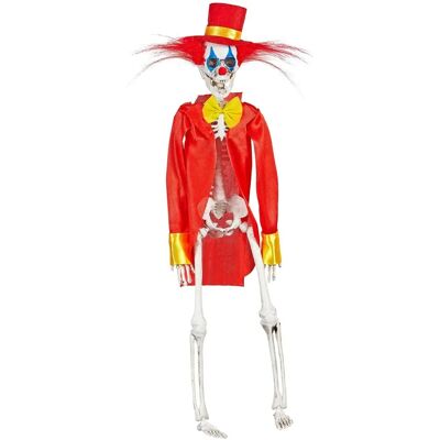 Finidi Squelette clown d'horreur 40cm - Décor Finidi Squelette clown d'horreur 40cm - Décor