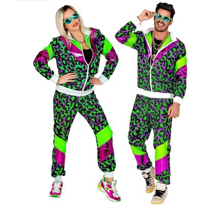 Costume tuta leopardata neon di My Other Me - S Costume tuta leopardata neon di My Other Me - S