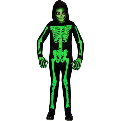 e-Carnavalskleding.nl Zielony Kostium Szkielet dla Dzieci - Halloween e-Carnavalskleding.nl Zielony Kostium Szkielet dla Dzieci - Halloween