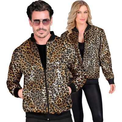 Finidi Luipaard unisex L/XL bomberjack - Producttype Finidi Luipaard unisex L/XL bomberjack - Producttype