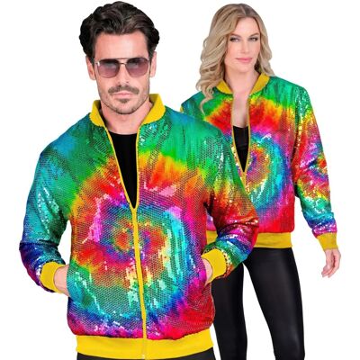 Nike Veste Bomber Néon Multicolore pour Adultes - Bomber jacket Nike Veste Bomber Néon Multicolore pour Adultes - Bomber jacket