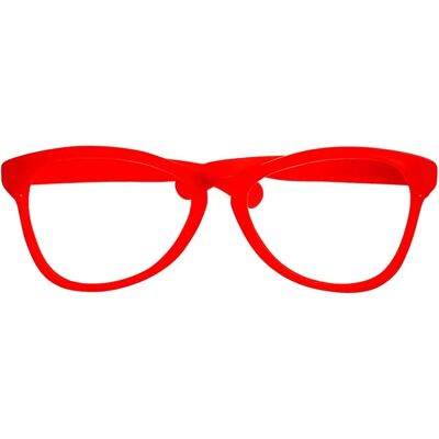 My Other Me Lunettes de Clown Géantes pour Adultes - Lunettes, Rouge, Plastique - Publicité My Other Me Lunettes de Clown Géantes pour Adultes - Lunettes, Rouge, Plastique - Publicité