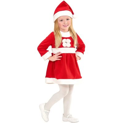 Costume di Natale Miss Santa Windmann - Vestito & Cappello, 80cm Costume di Natale Miss Santa Windmann - Vestito & Cappello, 80cm