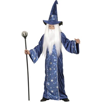Déguisement de Magicien Bleu Widmann pour Enfants - 128cm - Publicité Déguisement de Magicien Bleu Widmann pour Enfants - 128cm - Publicité