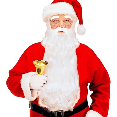 Barbe de Père Noël Jadeo - Grande barbe de Noël pour adultes - Costume de Noël Barbe de Père Noël Jadeo - Grande barbe de Noël pour adultes - Costume de Noël