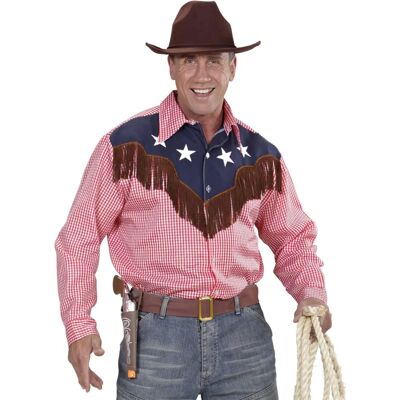 e-Carnavalskleding.nl Cowboy Hemd mit Fransen - Cowboy Hemd e-Carnavalskleding.nl Cowboy Hemd mit Fransen - Cowboy Hemd