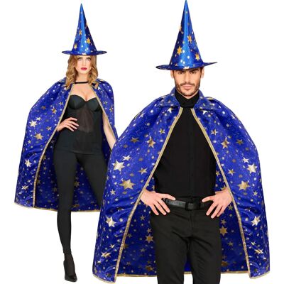 Finidi Sternen-Zauberercape - Unisex 70cm Kostümzubehör Finidi Sternen-Zauberercape - Unisex 70cm Kostümzubehör