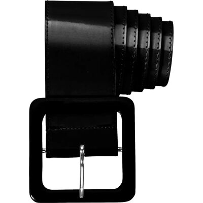 Ceinture en vinyle noir Widmann - Accessoires Ceinture en vinyle noir Widmann - Accessoires
