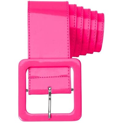 Ceinture en vinyle rose néon Finidi - Ceinture Ceinture en vinyle rose néon Finidi - Ceinture