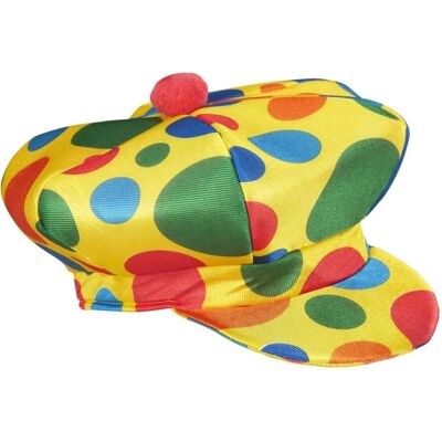 My Other Me Béret de Clown à Pois Jaune - Chapeau de Clown My Other Me Béret de Clown à Pois Jaune - Chapeau de Clown