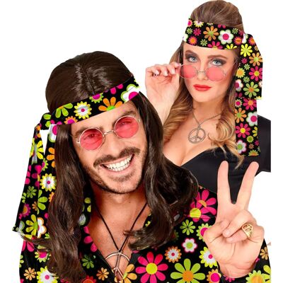 Finidi 70er Jahre Blumen Haarreif - Headband Finidi 70er Jahre Blumen Haarreif - Headband