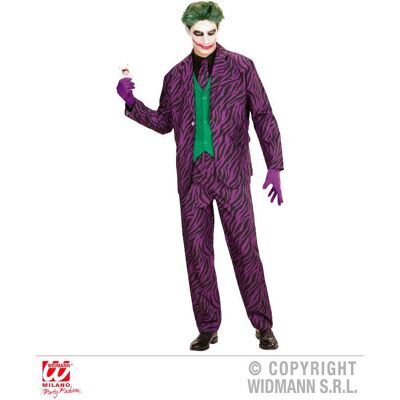 WIDMANN 19312 Costume de Joker - Déguisement d'Halloween - Publicité WIDMANN 19312 Costume de Joker - Déguisement d'Halloween - Publicité