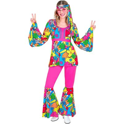 e-Carnavalskleding.nl 70-es évek hippie jelmez Flower Power - Jelmez e-Carnavalskleding.nl 70-es évek hippie jelmez Flower Power - Jelmez
