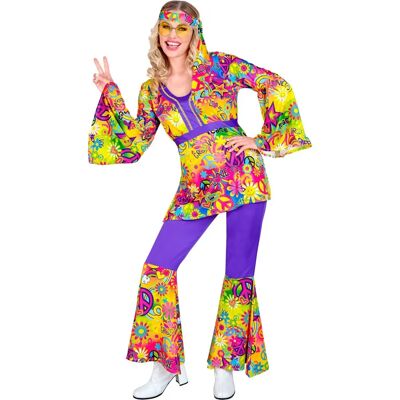 Brand Model - Women’s 60s Hippie Costume - Peace & Love Brand Model - Women’s 60s Hippie Costume - Peace & Love