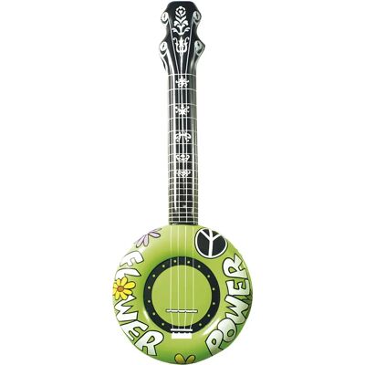 Jadeo Grünes aufblasbares Hippie-Banjo - Inflatable Banjo Jadeo Grünes aufblasbares Hippie-Banjo - Inflatable Banjo
