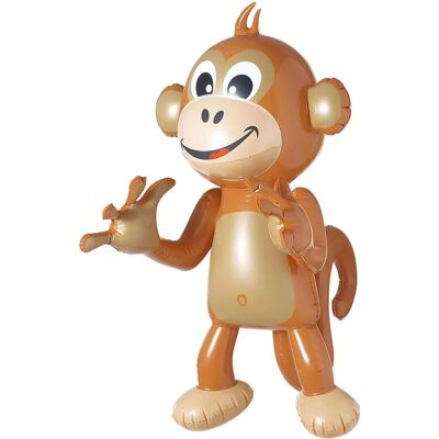 Modelo Gerry da Widmann Macaco inflável - 50cm Marrom Modelo Gerry da Widmann Macaco inflável - 50cm Marrom