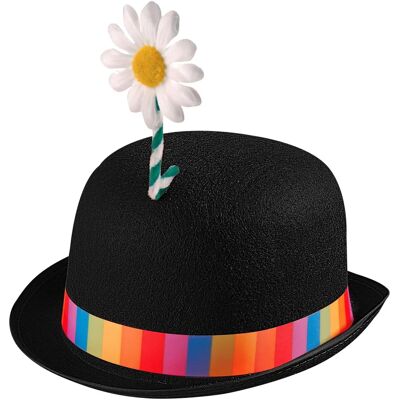 Chapeau en feutre noir à fleurs Finidi - Chapeau Chapeau en feutre noir à fleurs Finidi - Chapeau