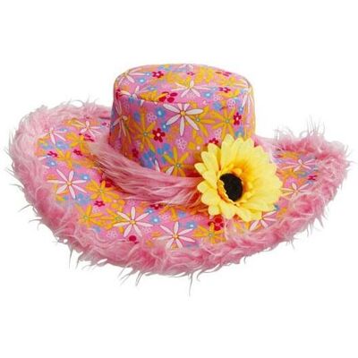 WIDMANN 2598E Pinke Sonnenblumen-Hut - Kostümzubehör WIDMANN 2598E Pinke Sonnenblumen-Hut - Kostümzubehör