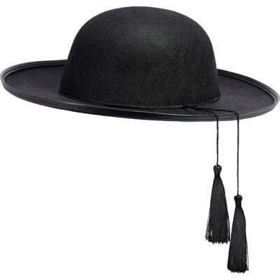 Onvermeld Priest Felt Withrim Feesthoed - Hoed Onvermeld Priest Felt Withrim Feesthoed - Hoed
