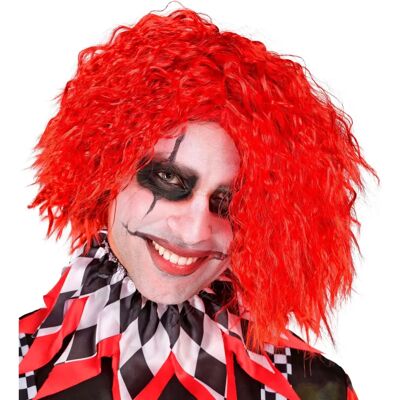 Widmann Czerwona peruka klauna - Akcesorium na Halloween Widmann Czerwona peruka klauna - Akcesorium na Halloween