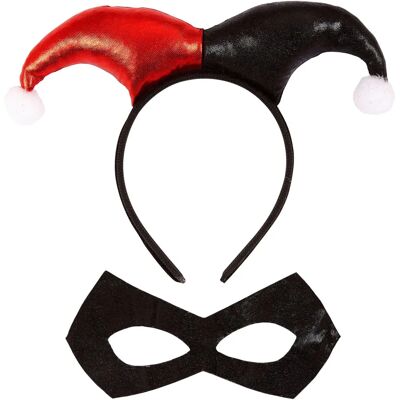 Harlekijn kostuumset voor volwassenen - Unisex e-Carnavalskleding.nl Harlekijn kostuumset voor volwassenen - Unisex e-Carnavalskleding.nl