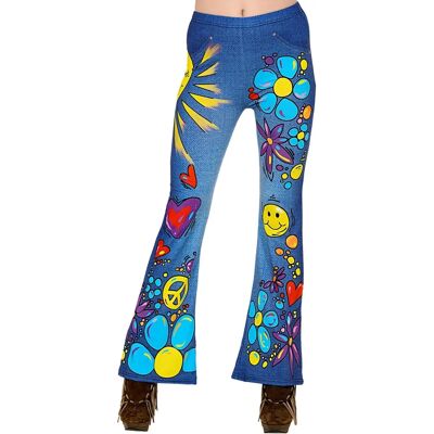 Leggings hippie des années 70 Finidi S/M - Leggings Leggings hippie des années 70 Finidi S/M - Leggings