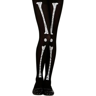 Widmann Skelet-strumpbyxor för tjejer - Halloween-kostym Widmann Skelet-strumpbyxor för tjejer - Halloween-kostym