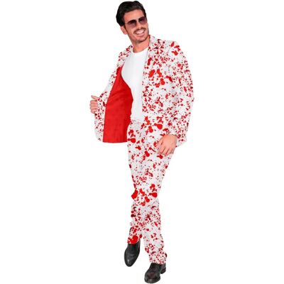 Costume blanc avec sang simulé pour homme - Costume Costume blanc avec sang simulé pour homme - Costume