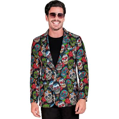Widmann multikleurige herenjas voor de Dag der Overledenen - Jacket Widmann multikleurige herenjas voor de Dag der Overledenen - Jacket