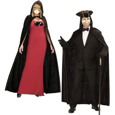 e-Carnavalskleding.nl Lång sammetkappa - Unisex e-Carnavalskleding.nl Lång sammetkappa - Unisex