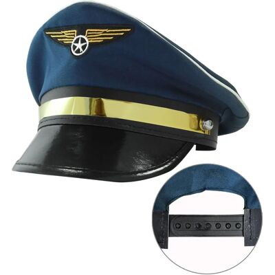Marca Modelo Gorro de piloto ajustável - Pilot Cap Marca Modelo Gorro de piloto ajustável - Pilot Cap